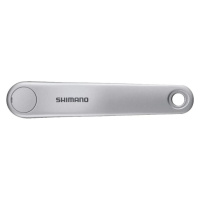 SHIMANO kliky - STEPS FC-E5000 175mm L - stříbrná