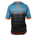 Cyklistický dres s krátkým rukávem MONDRAKER Enduro - Trail - Jerseyshort - black petroleum oran