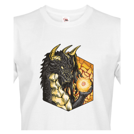 Pánské tričko s potiskem magického draka - dárek na narozeniny BezvaTriko