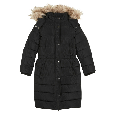 Vatovaný kabát s odnímatelnou kapucí, pro dívky Bonprix