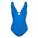 Plavky s módní strukturou Sunflair Modrá