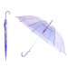 APT Fialový průhledný deštník