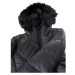 ALPINE PRO OLEWA Dámský kabát, černá, velikost