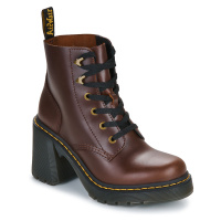 Dr. Martens Jesy Dark Brown Classic Pull Up Hnědá