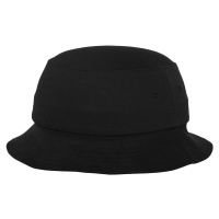 Čepice Flexfit Cotton Twill Bucket, černá