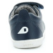 Bobux Grass Court Switch Navy on white Red + Silver