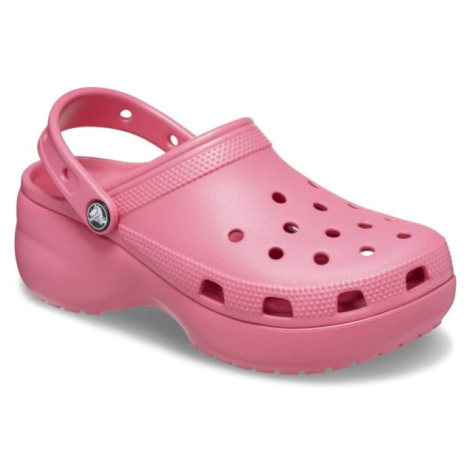 Crocs CLASSIC PLATFORM CLOG W Dámské pantofle, růžová, velikost 41/42