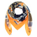 Šála camel active print shawl modrá