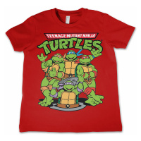 Želvy Ninja tričko, Group Kids Red, dětské