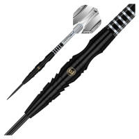 Sada steel šipek Winmau Sniper Black 22g, 90% wolfram