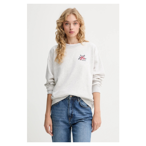 Mikina Levi's dámská, šedá barva, melanžová, A8800 Levi´s