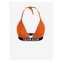 Oranžový dámský horní díl plavek Calvin Klein