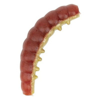 Berkley Vosí larva Powerbait Honey Worm 2,5cm - 55ks - Red Yellow