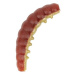 Berkley Vosí larva Powerbait Honey Worm 2,5cm - 55ks - Red Yellow