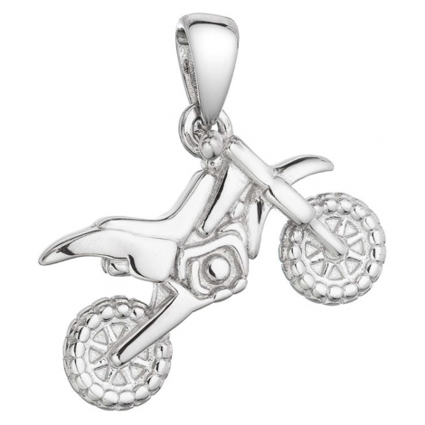 Evolution Group - Pavona Stříbrný přívěsek Motorka 64015