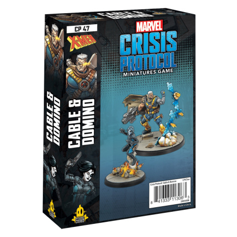 Atomic Mass Games Marvel Crisis Protocol: Cable & Domino