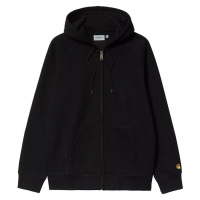 MIKINA CARHARTT WIP Hooded Chase - černá - 555210