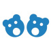 Nadlehčovací kroužky matuska dena bear rings 160x27mm modrá