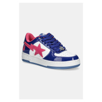 Kožené sneakers boty A Bathing Ape BAPE STA #1 L zelená barva, 1K80291301