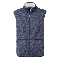 esmara® Dámská pletená fleecová vesta (navy modrá)