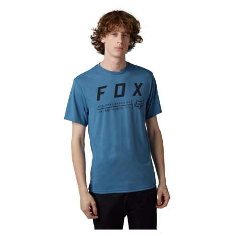 FOX Cyklistické triko s krátkým rukávem - NON STOP - modrá
