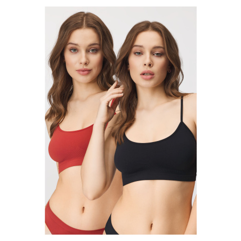 2 PACK podprsenek Ibiza Bralette nevyztužených Astratex