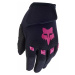 FOX Kids Dirtpaw Gloves Black/Pink Rukavice