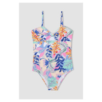 DEFACTO Girl's Patterned Swimsuit