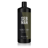 Sebastian Professional SEB MAN The Multi-tasker šampon na vlasy, vousy a tělo 1000 ml