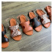 Dámské letní boty, sandály KAM588