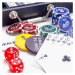 Garthen Pokerový set s kufříkem - 500 žetonů