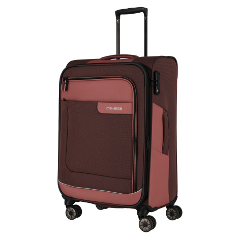 Travelite Viia 4w M Rose 70/80 L TRAVELITE-92848-14