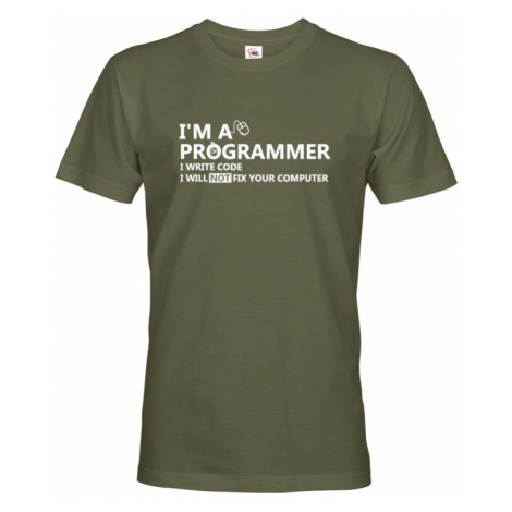 Pánské tričko - Jsem programátor BezvaTriko