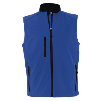 SOĽS Rallye Men Pánská softshellová vesta SL46601 Royal blue