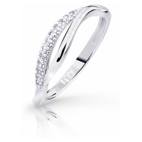 Cutie Diamonds Luxusní prsten z bílého zlata s brilianty Z8054-10-X-2-D 62 mm