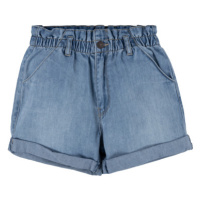 Levi's® Kids High Rise Scrunchie Shorts Little Peeble