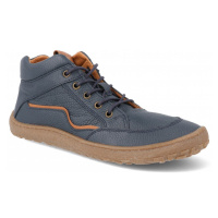 Barefoot kotníkové boty Froddo - Lace-up modré
