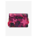 Růžovo-fialová dámská vzorovaná kabelka Versace Jeans Couture