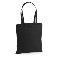 Westford Mill Nákupní bavlněná taška WM201 Black
