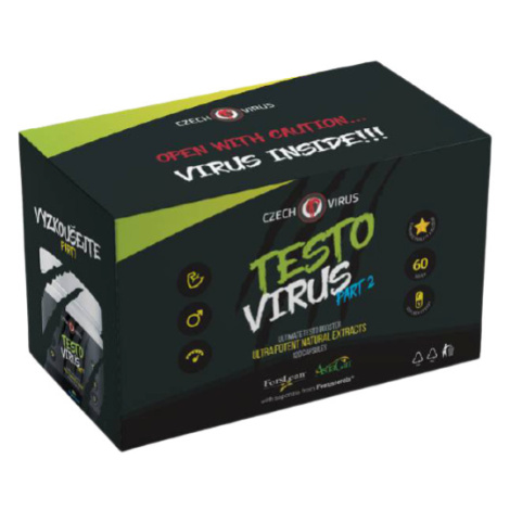 CZECH VIRUS Testo Virus Part 2, 120 kapslí