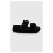 Pantofle Skechers černá barva