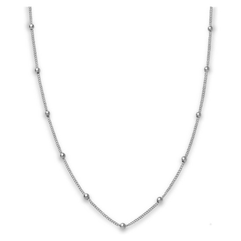 Rosefield Ocelový náhrdelník s kuličkami Iggy JDCHS-J059