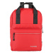 Travelite Basics Canvas Backpack Red