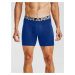 Under Armour Boxerky UA Charged Cotton 6in 3 Pack-BLU - Pánské