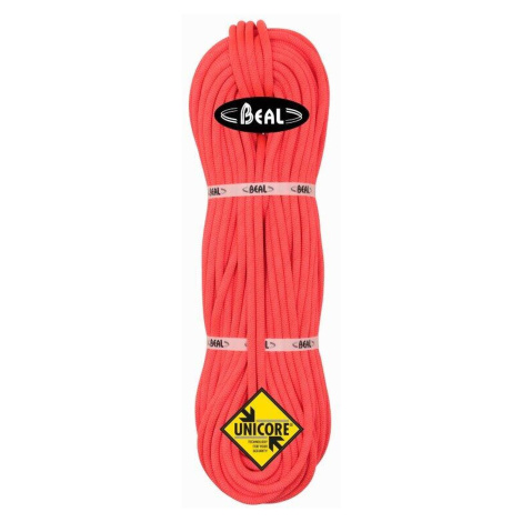 BEAL Sportovní jednoduché dynamické lano Joker 9,1mm Unicore Golden Dry