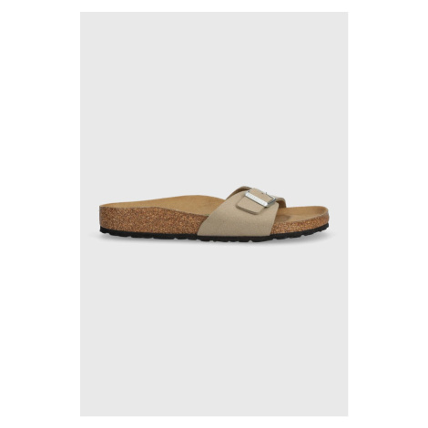 Pantofle Birkenstock Madrid dámské, béžová barva, 1026706