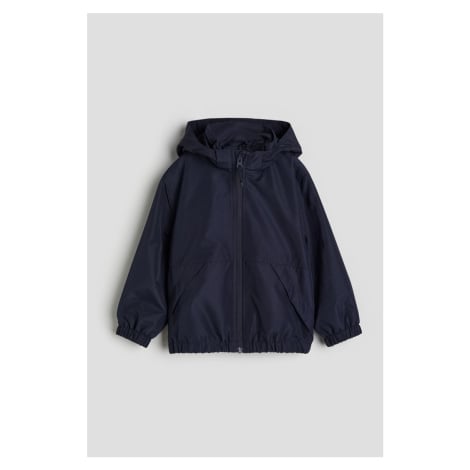 H & M - Vodoodpudivá bunda - modrá H&M