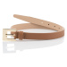 OPASEK GANT SQUARE BUCKLE SLIM BELT hnědá