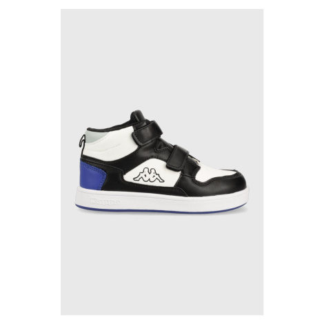 Dětské sneakers boty Kappa Lineup Mid černá barva