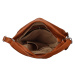 Stylový dámský koženkový kabelko-batoh Stafania, hnědý